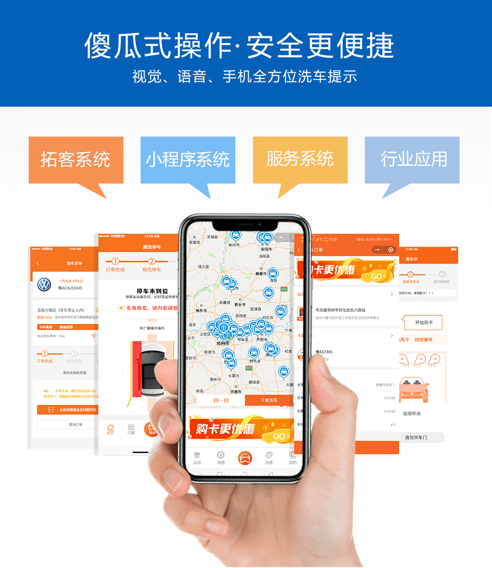 車洗捷洗車機智能系統(tǒng)