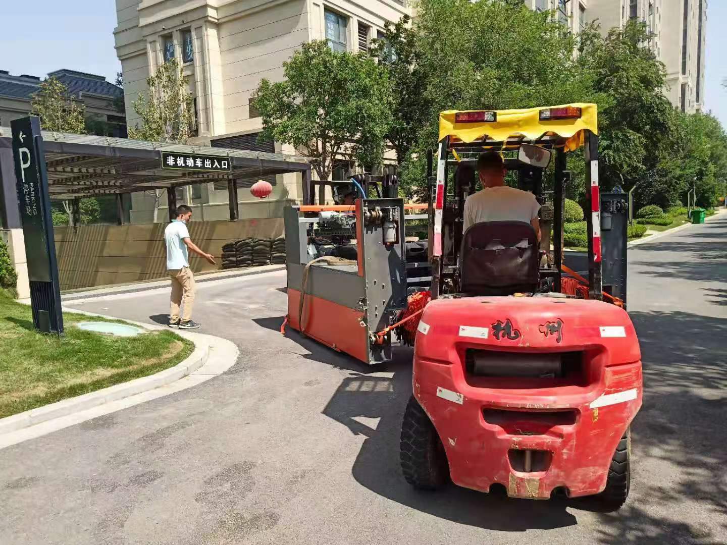 地下車(chē)庫(kù)也能安裝洗車(chē)機(jī)啦