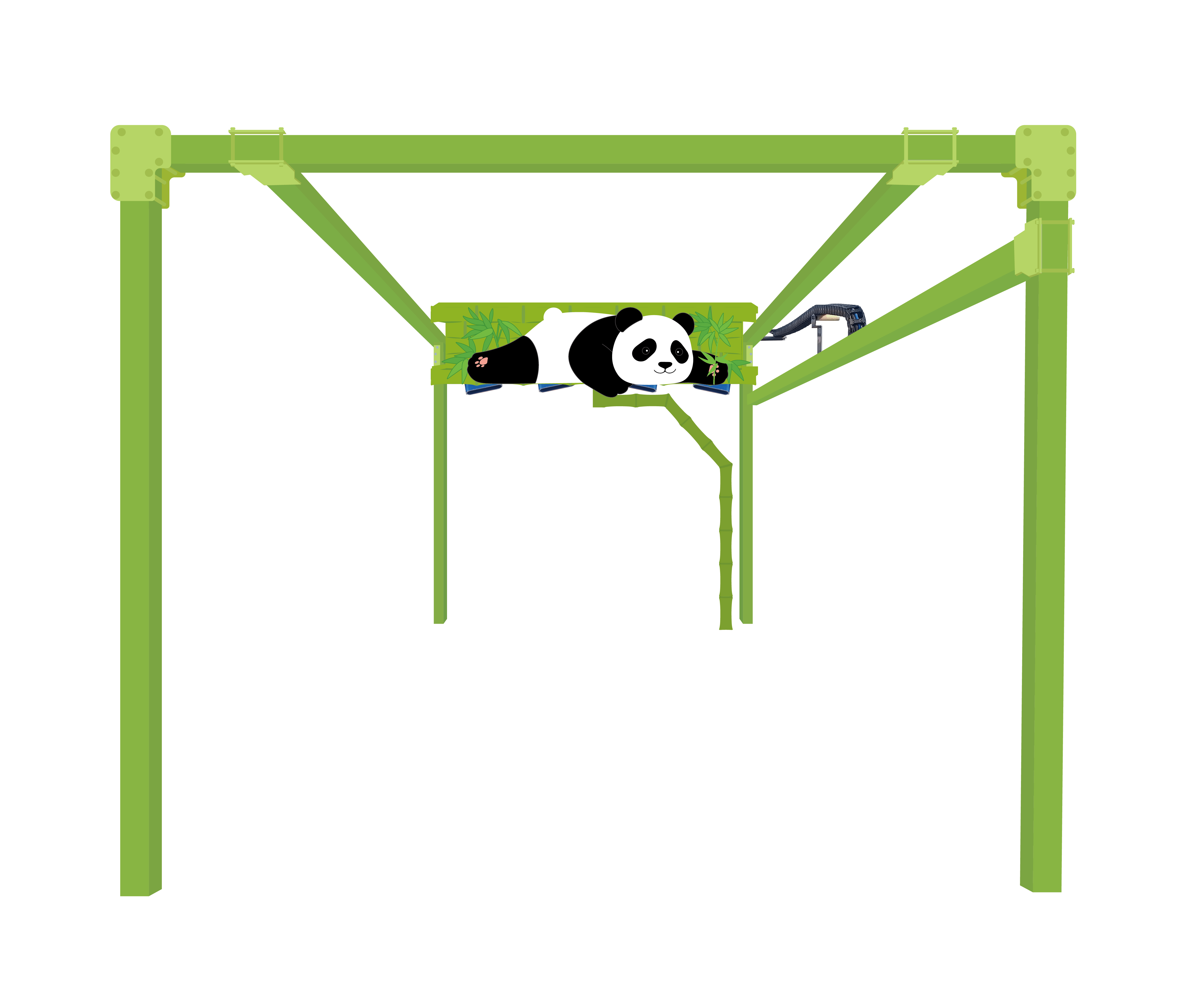 車(chē)洗捷熊貓ip款無(wú)接觸全自動(dòng)洗車(chē)機(jī)